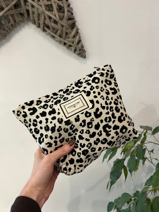 Animal Print Wash / Make-Up Bag