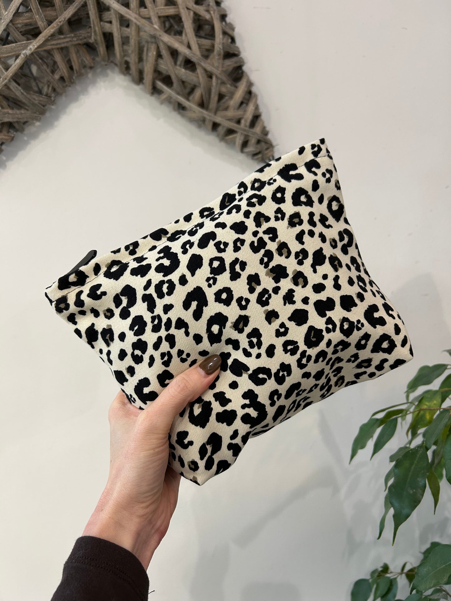 Animal Print Wash / Make-Up Bag