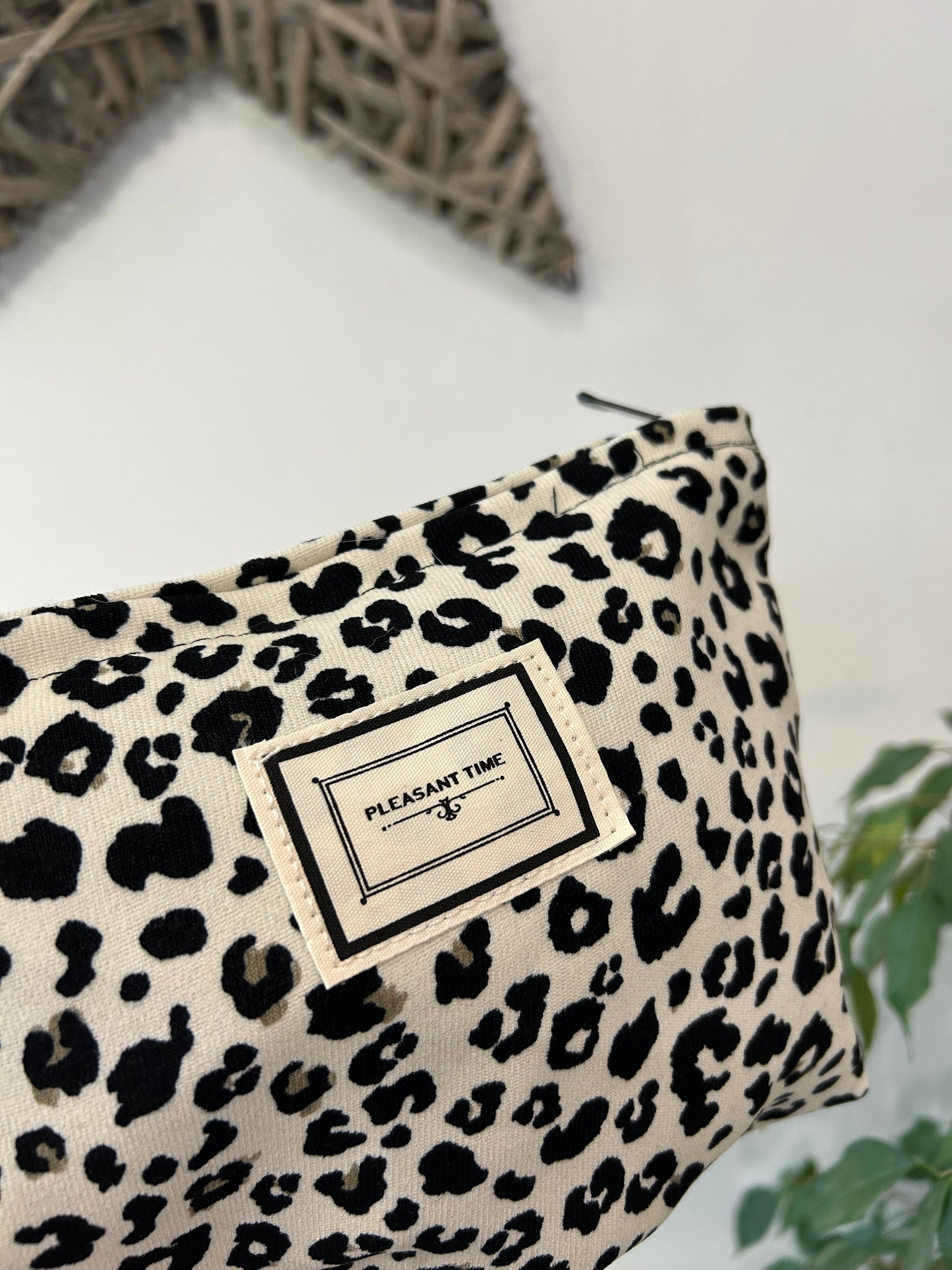 Animal Print Wash / Make-Up Bag