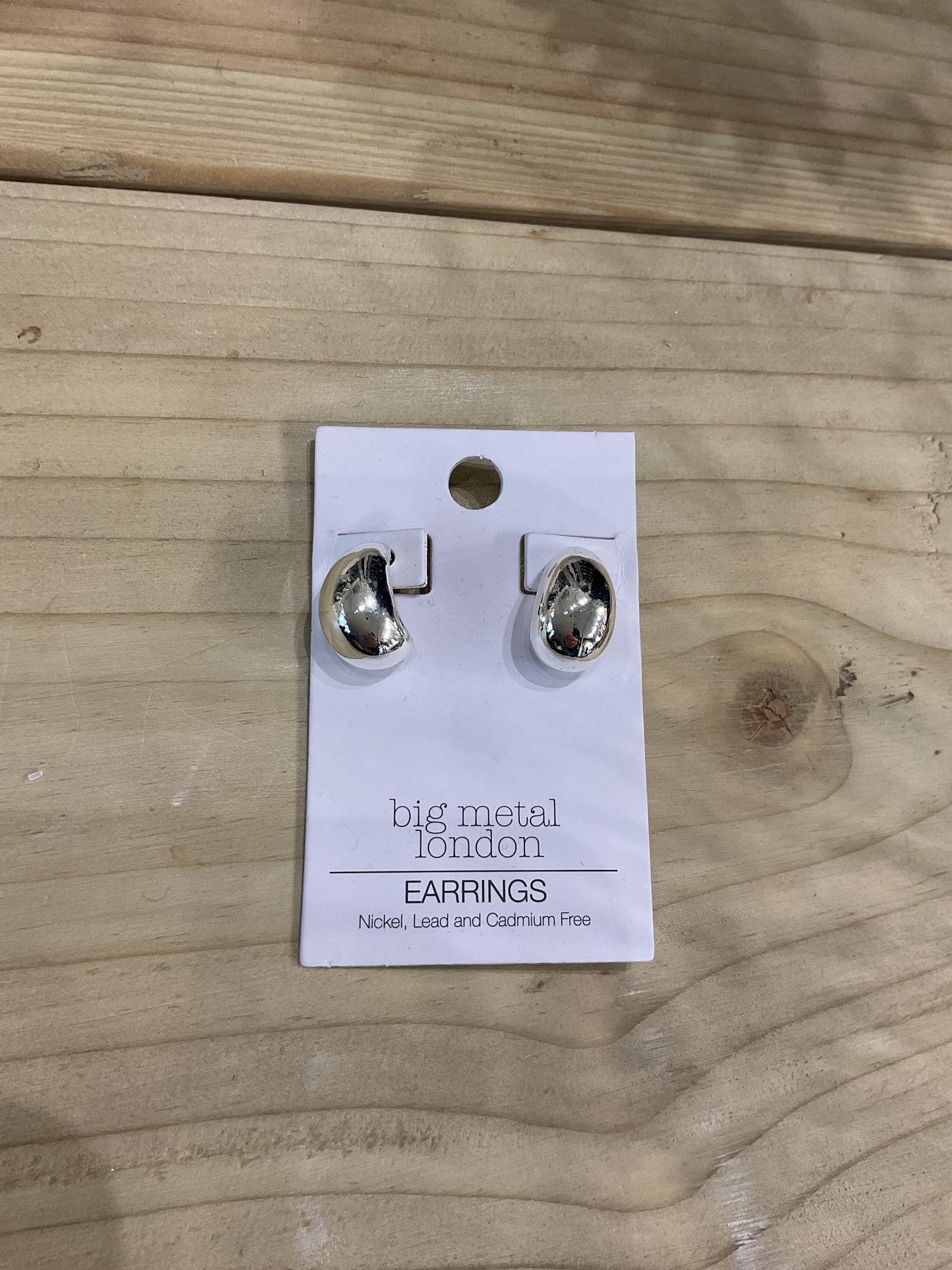 Teardrop Earrings - Silver