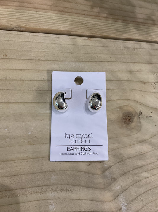 Teardrop Earrings - Silver