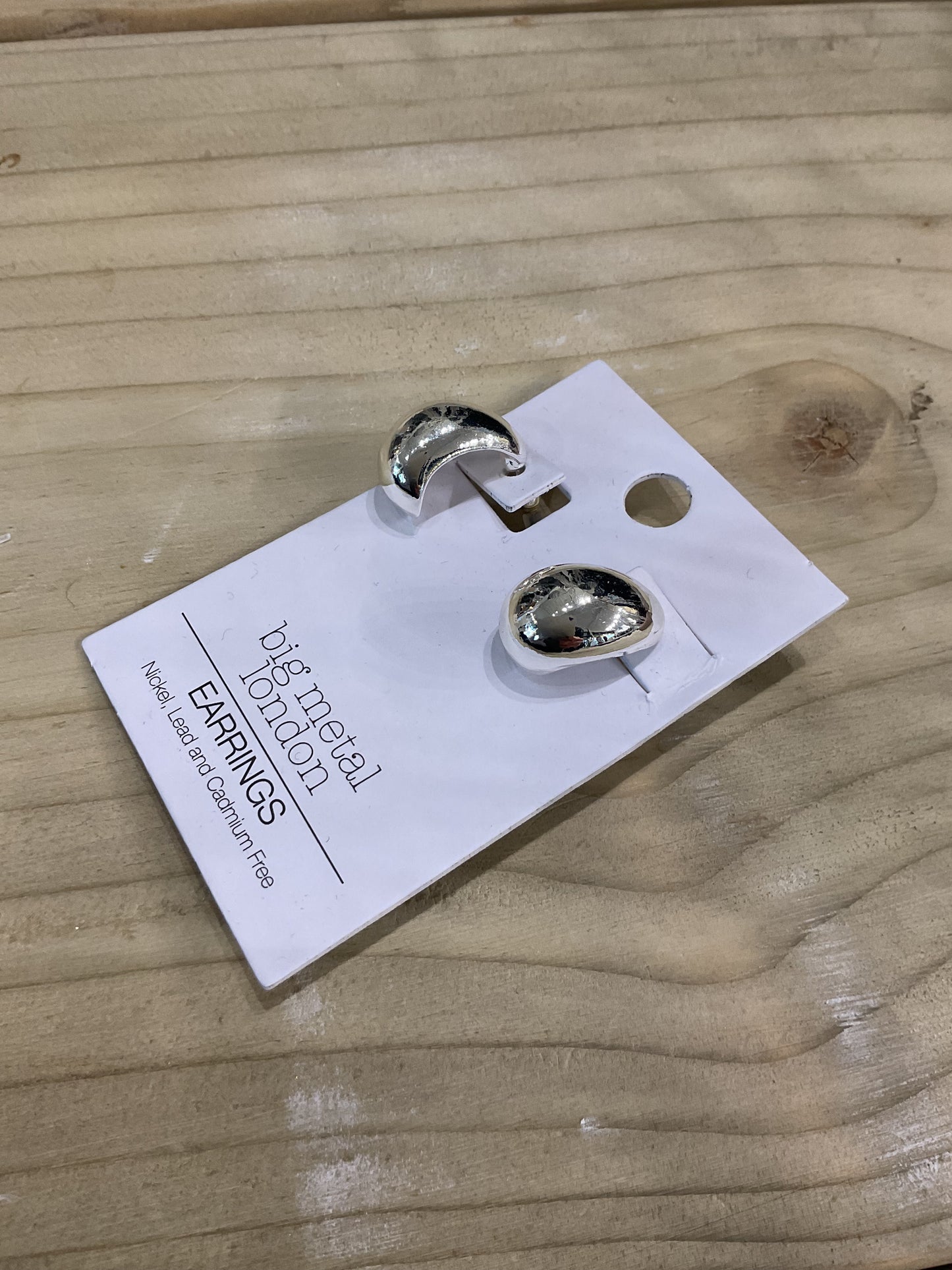 Teardrop Earrings - Silver