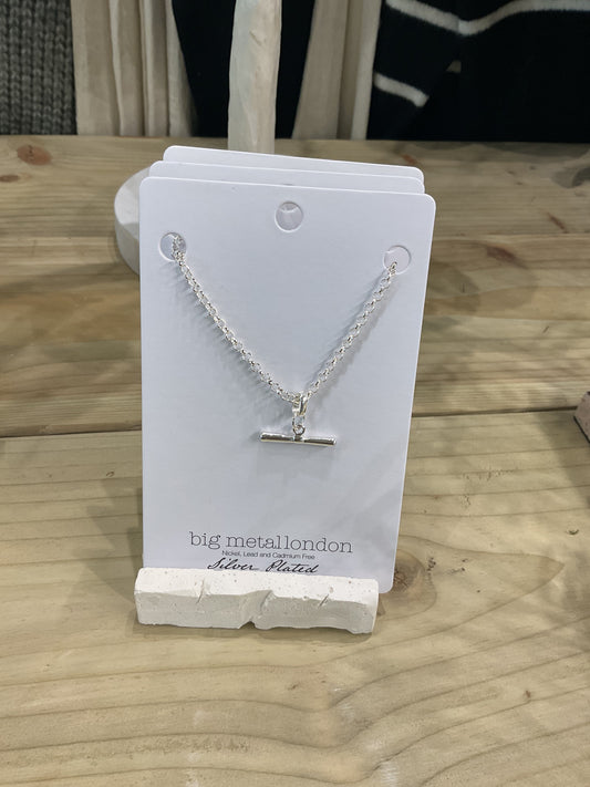 T.Bar Necklace - Silver