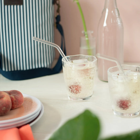 5 pack glass straws