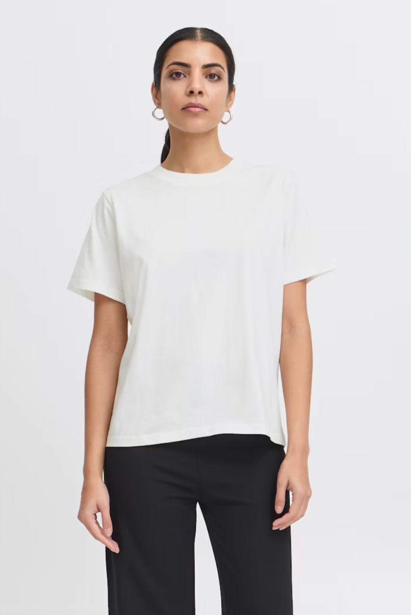 PALMER LOOSE T-Shirt - Cloud Dancer