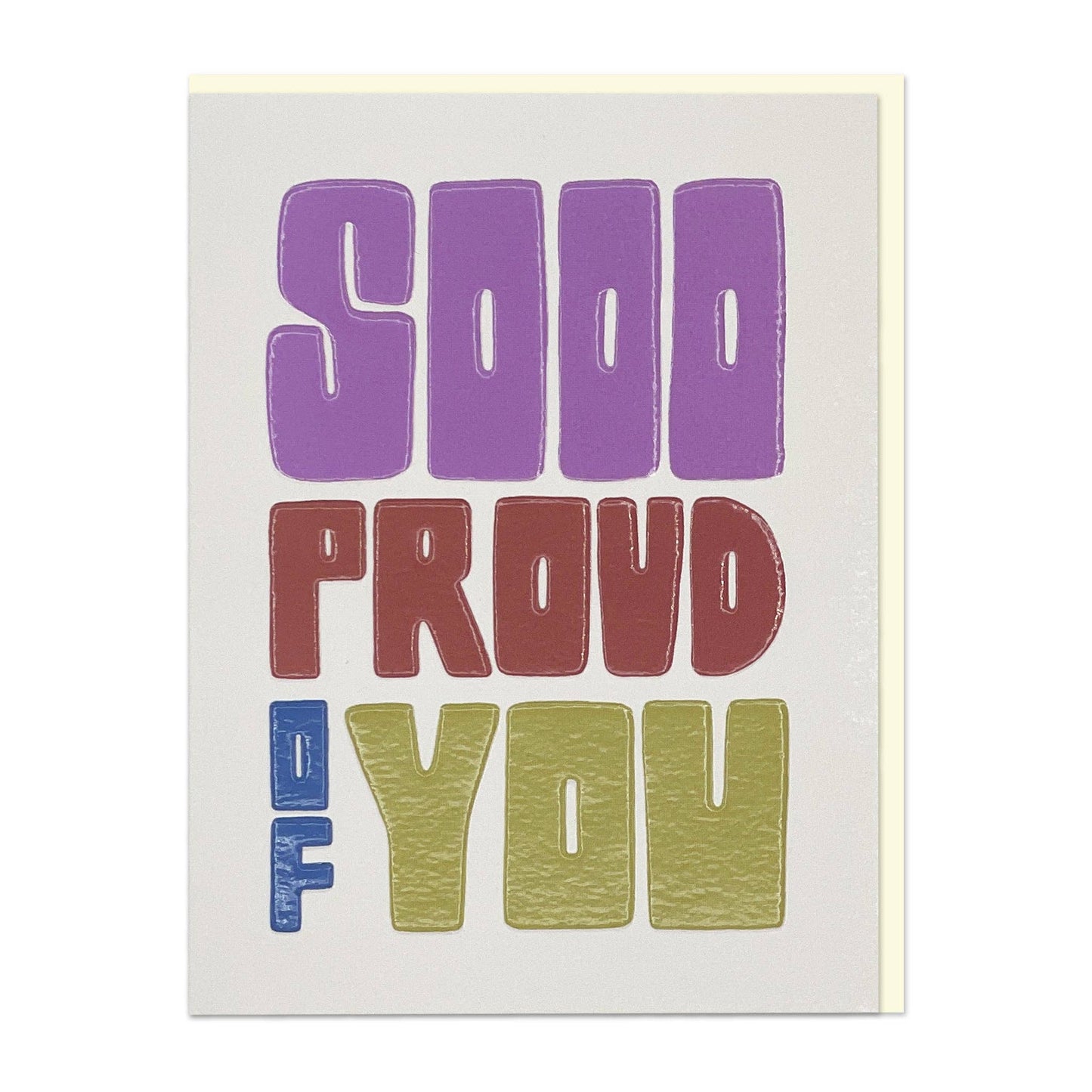 Sooo Proud Of You - Small Card