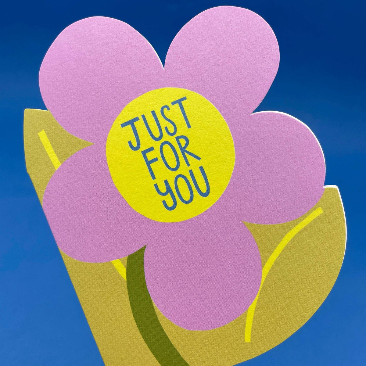 Just For You Flower - Small Card
