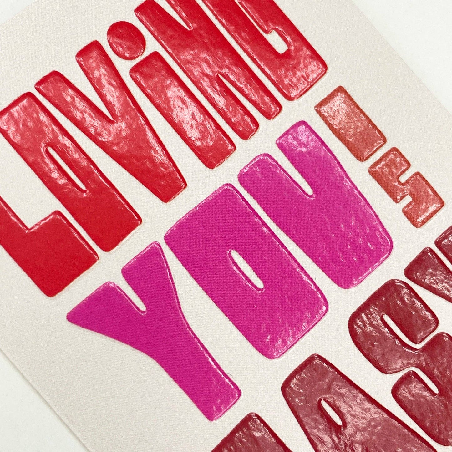 Loving you is easy - Small Card