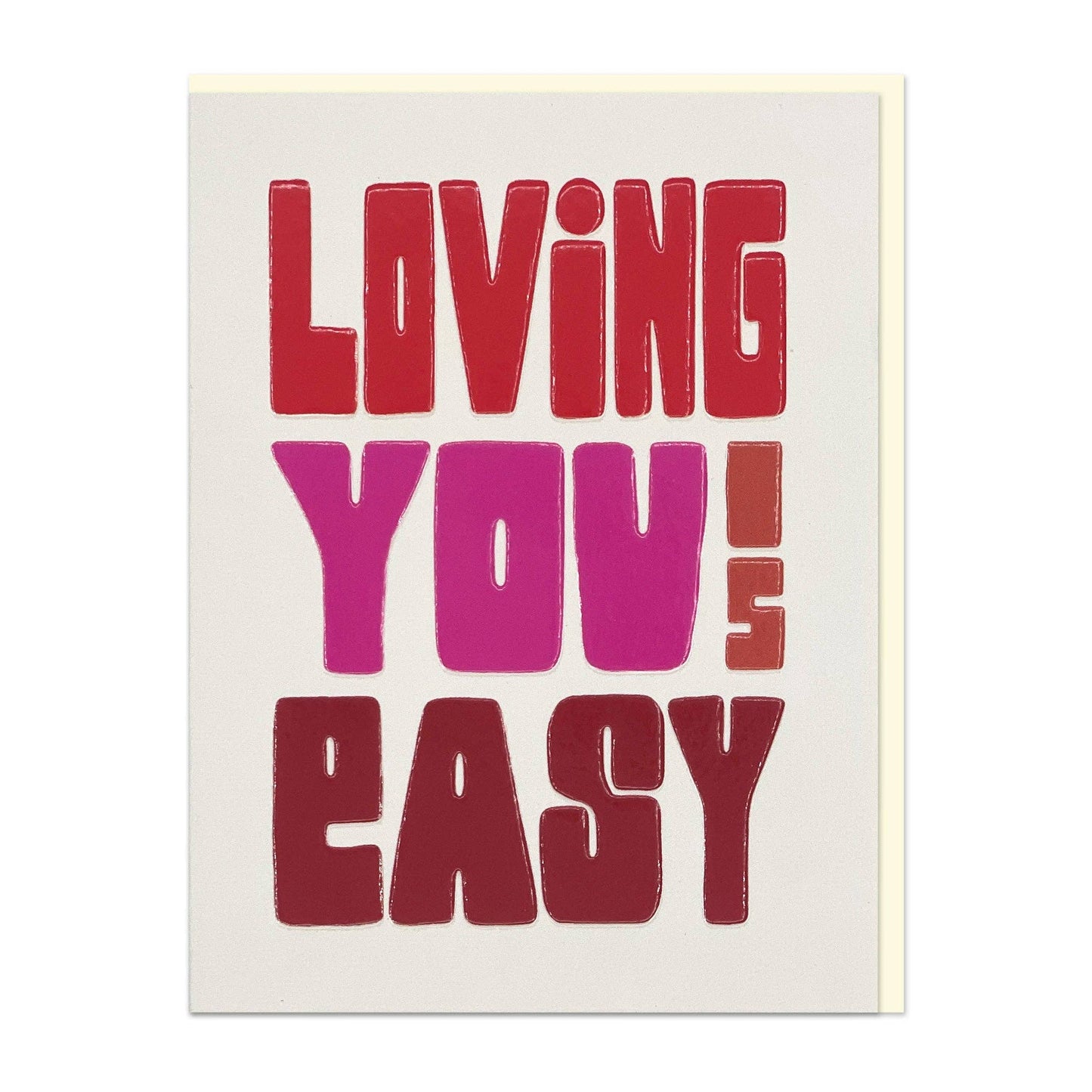 Loving you is easy - Small Card