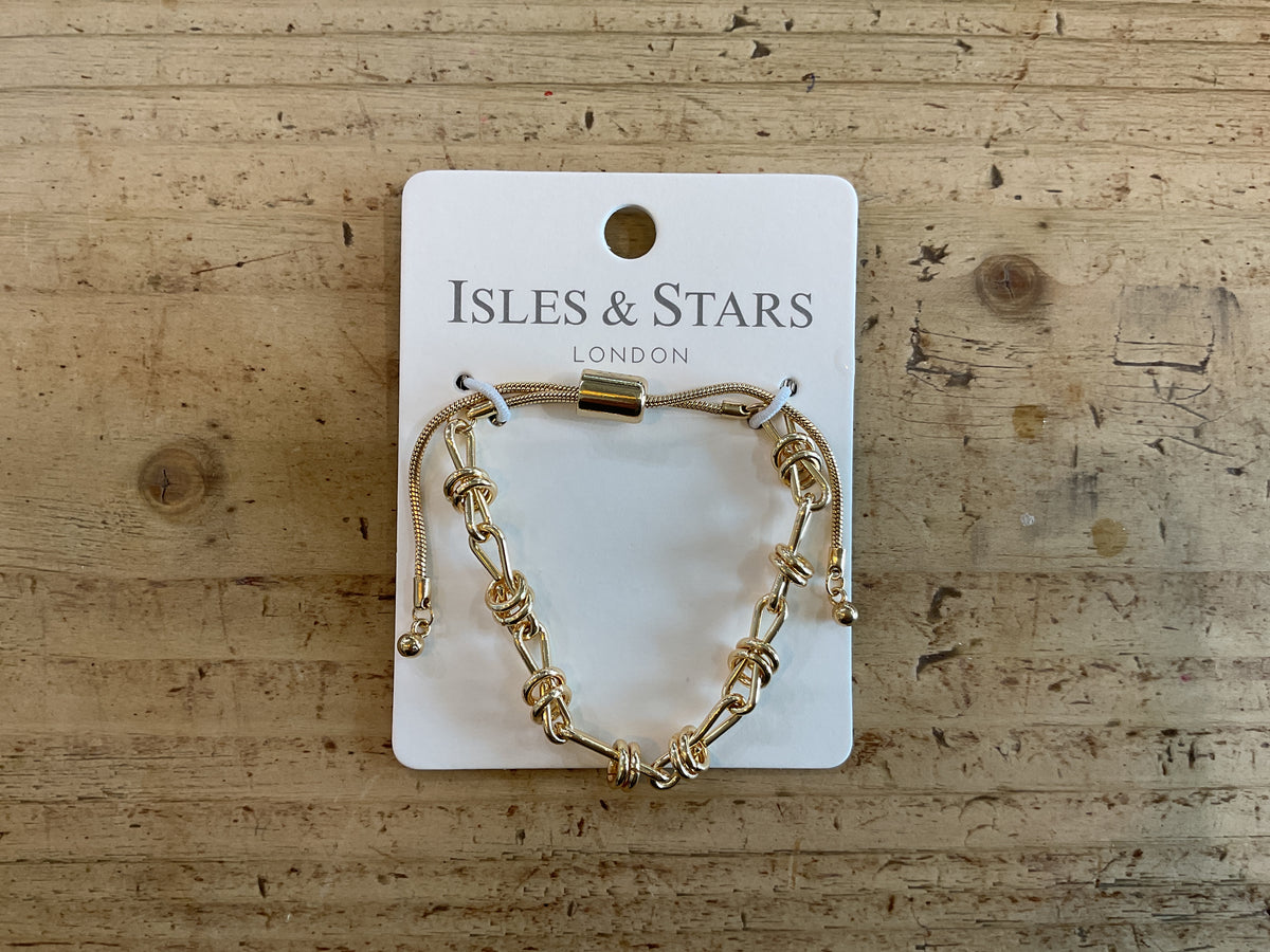 Isles and Stars- Chunky Chain Bracelet