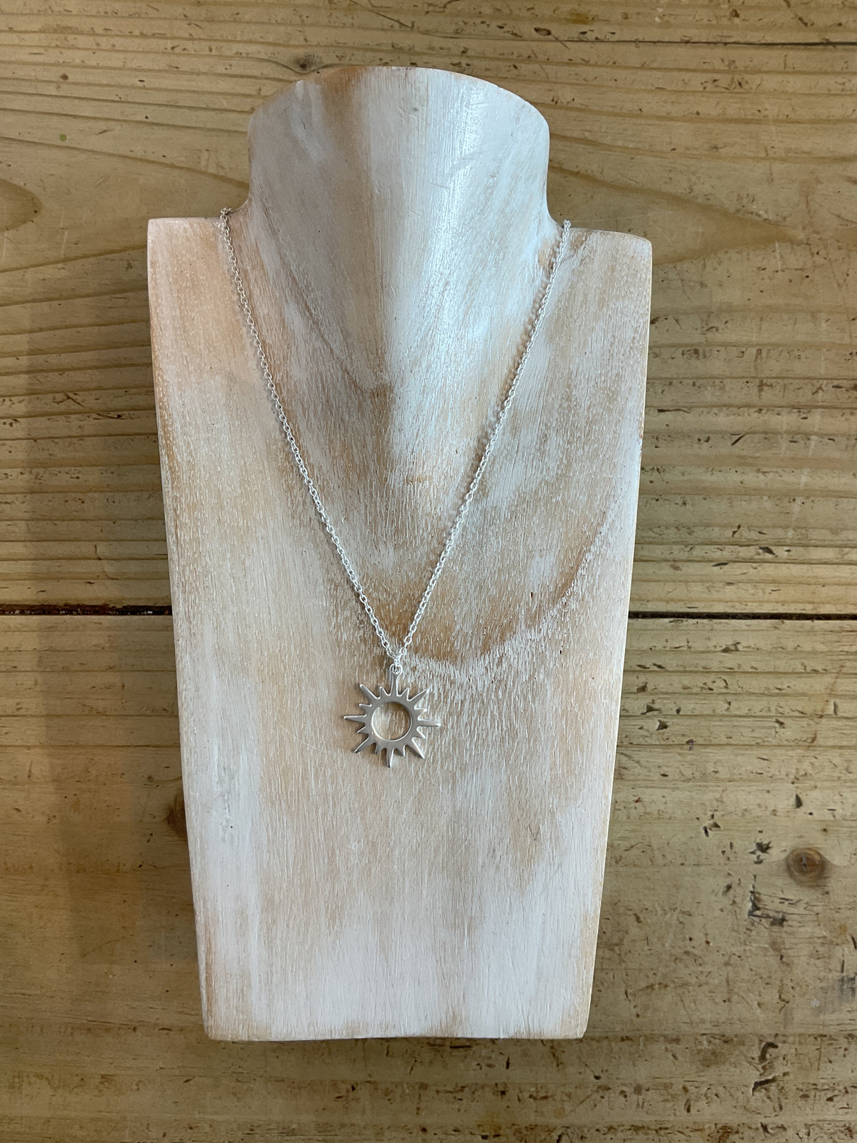 Isles and Stars- Sun Pendant Necklace
