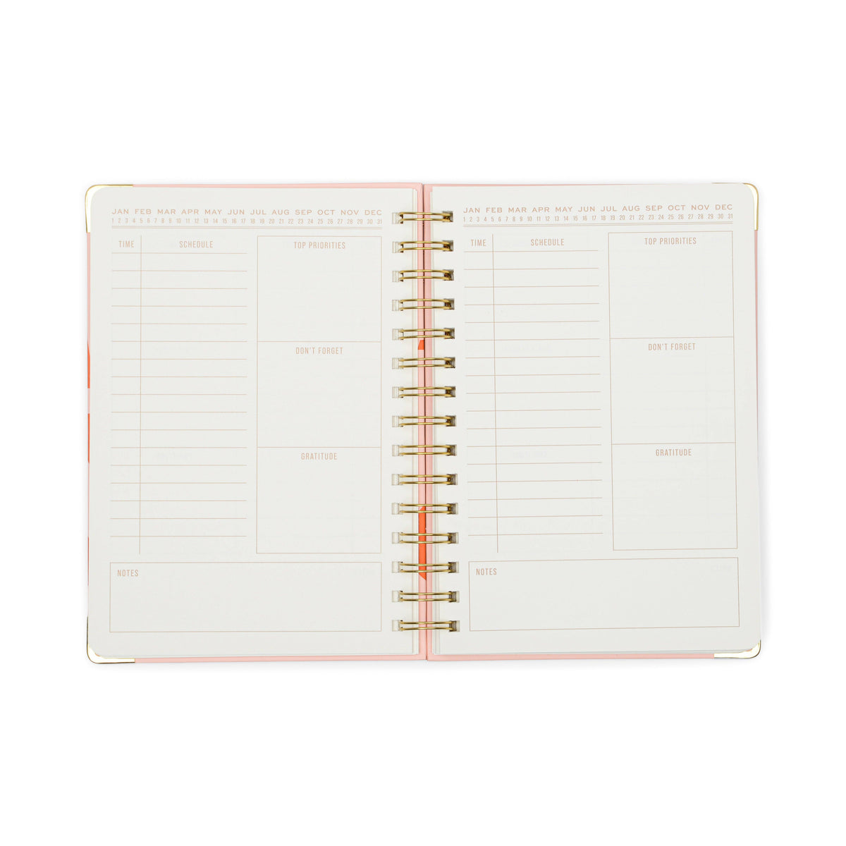 Undated Perpetual Planner - Plans