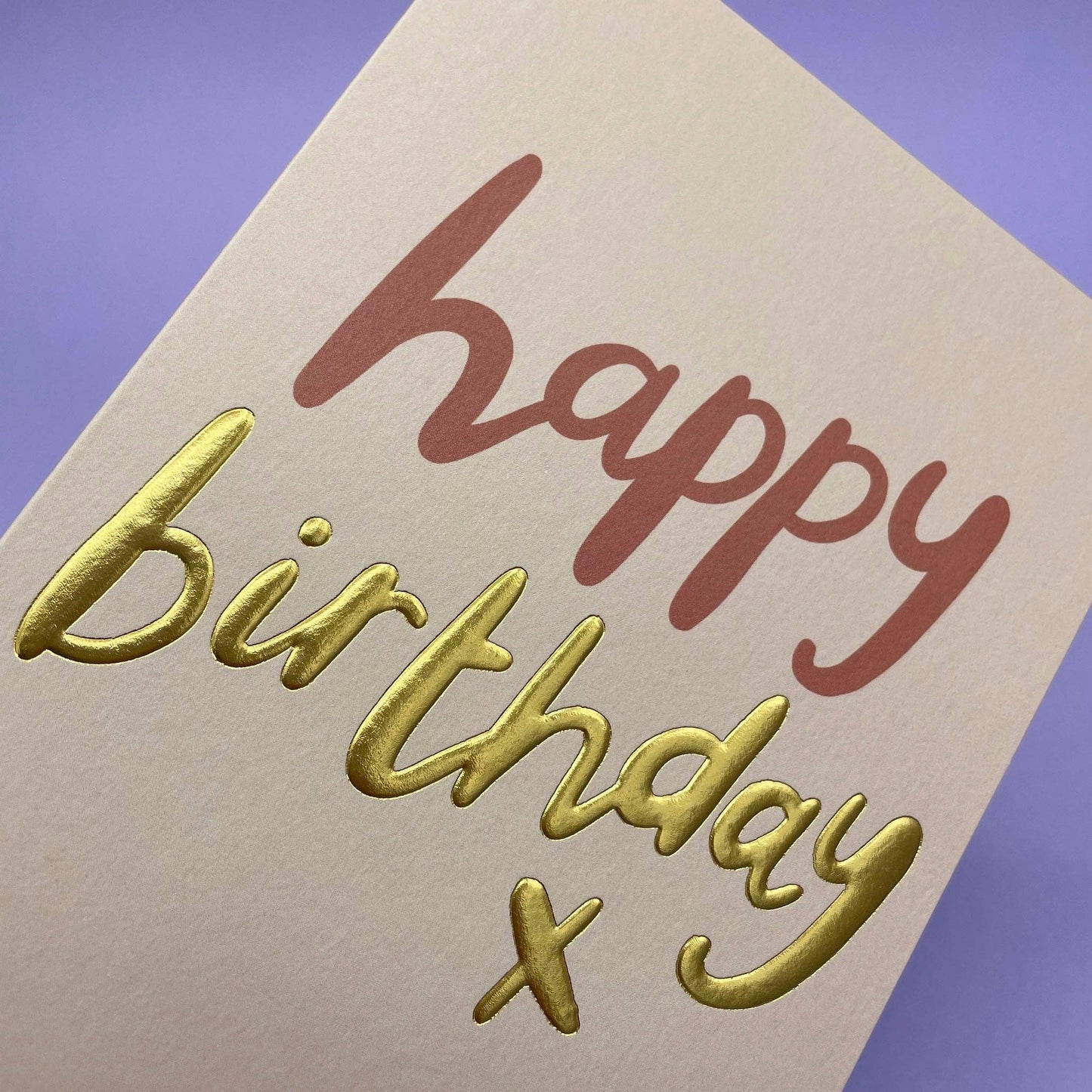 Happy Birthday' script
