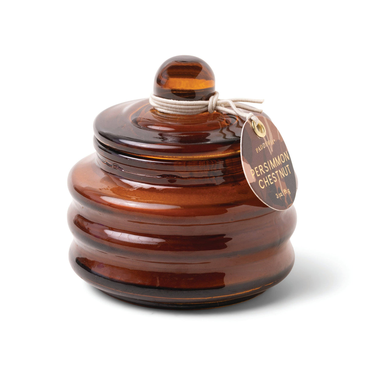 Beam Glass Candle (85g) - Amber - Persimmon Chestnut