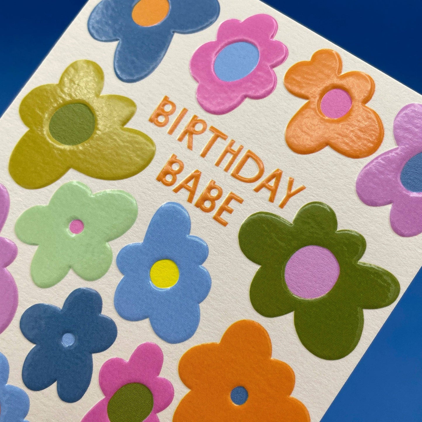 Birthday Babe Floral - Small Card