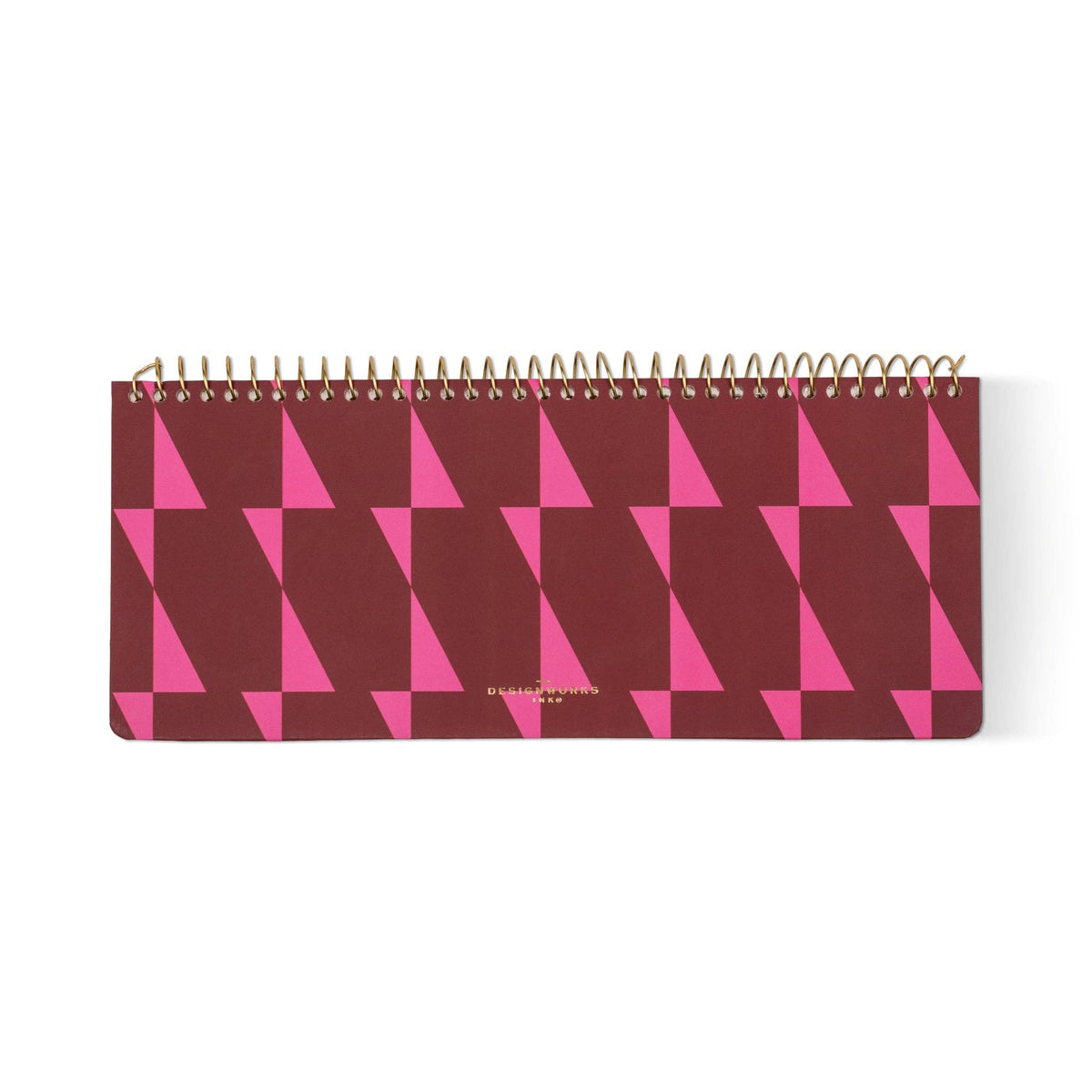 Weekly Planner Pad - Burgundy + Pink