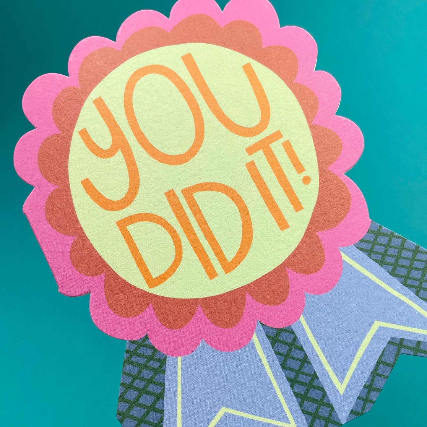 You did it rosette - Small Card