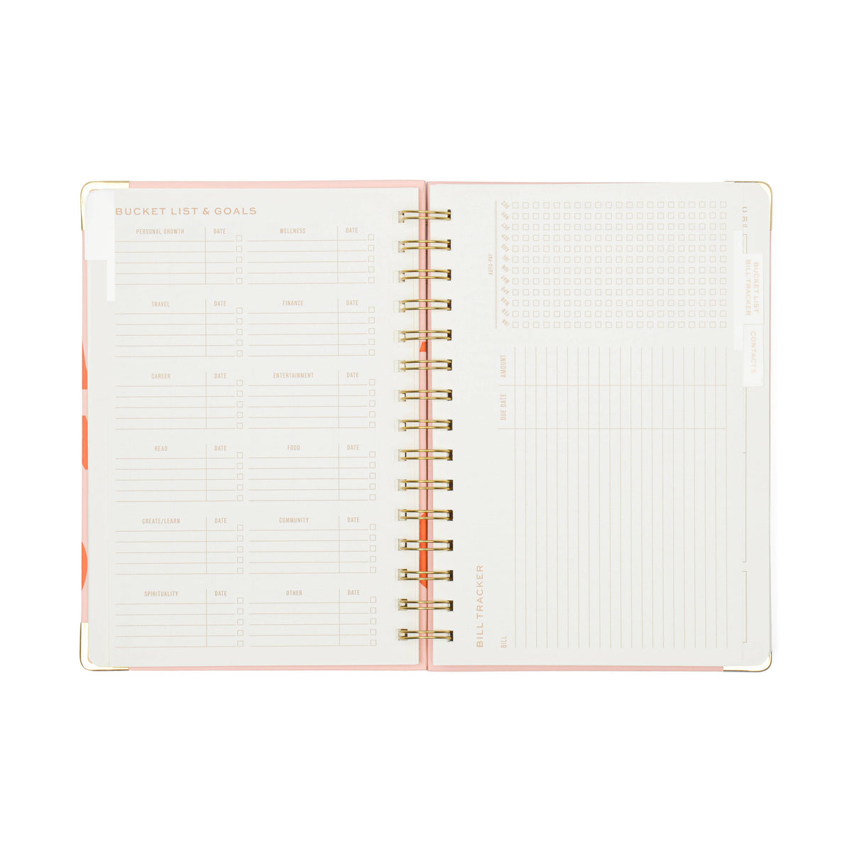 Undated Perpetual Planner - Plans