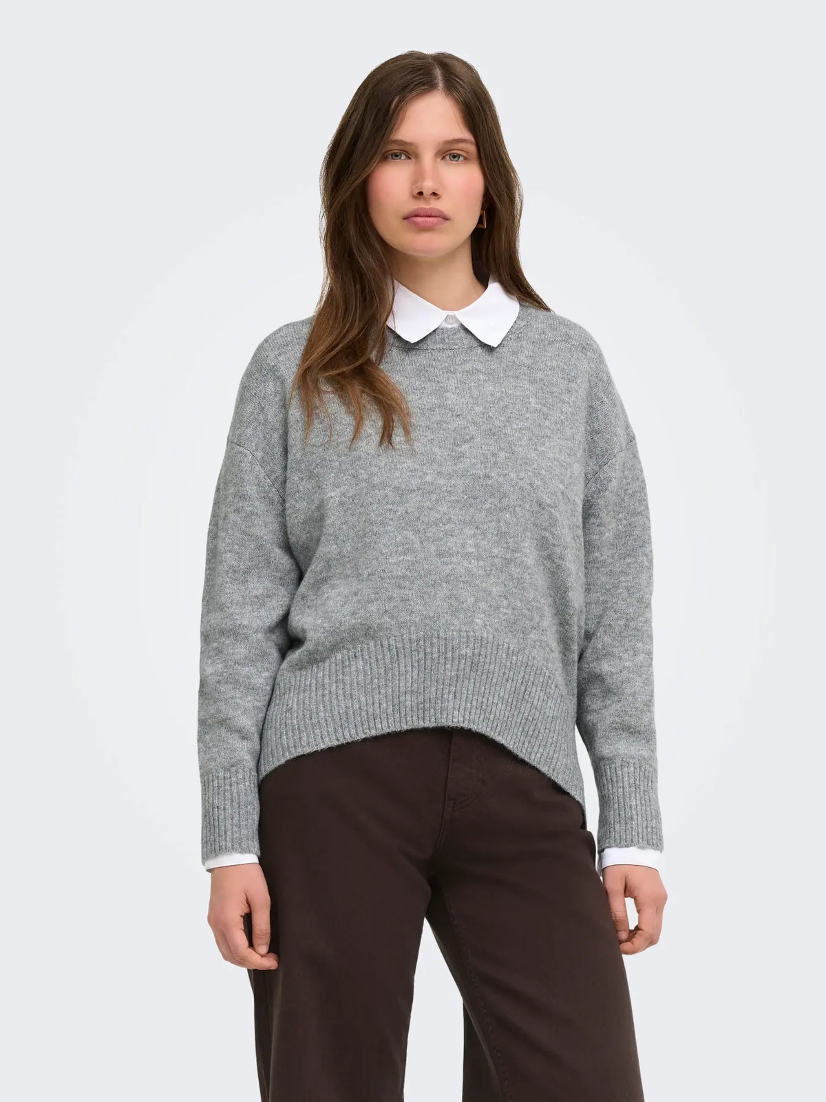 ONLALIVIA LS HI LO JPR - GREY